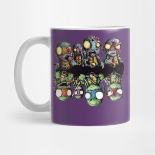 Turtle Zombie Reflections Mug